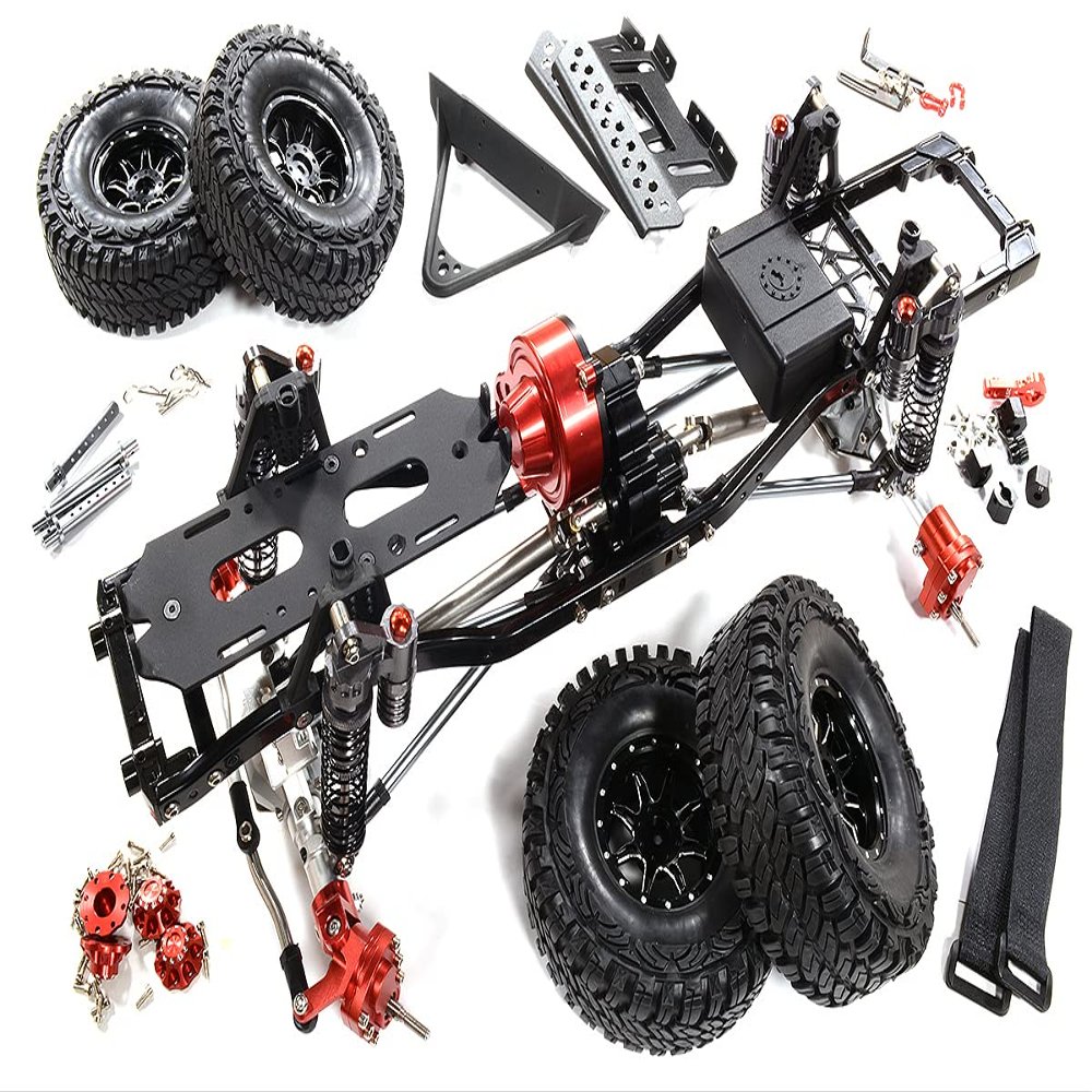 Integy Billet Machined 1/10 HCX10 Trail Roller 4WD Off-Road Scale Crawler Kit 313mm WB