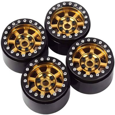 Integy 1.9 Size Billet Machined Alloy Wheel (4) for 1/10 Scale Off-Road Crawler