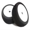 Integy 1/8 Buggy Wheel+Tire (2) Set 17mm Hex (O.D.=113mm) view 1