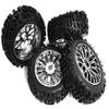 Tires, Wheels & Inserts TK36 Style w/ 17mm Hex for 1/8 Buggy Size 4pcs OD=120mm view 1