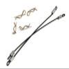 Integy Secured Body Clip (4) with 100mm Retainer Link for 1/16 & 1/10 RC view 1