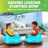 Flybar FunPark 6V Bumper Car  360 Electric Ride-On Toy with LED Lights, Safety Seat Belt, Soft Bumpers  Indoor & Outdoor Bumper Car for Kids Ages 1.5-4 Years, Supports Up to 66 lbs (No Remote) view 2