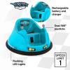 Flybar FunPark 6V Bumper Car  360 Electric Ride-On Toy with LED Lights, Safety Seat Belt, Soft Bumpers  Indoor & Outdoor Bumper Car for Kids Ages 1.5-4 Years, Supports Up to 66 lbs (No Remote) view 4