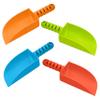 4E's Novelty 4 Pack Beach Shovels 8 Inch, Heavy Duty Plastic Sand Shovel for Kids, - Great for Planting Gardening Shovels for Toddlers, Outdoor Digging Sandbox Toys, Easter Basket Stuffers view 1