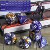 CiaraQ DND Polyhedral Dice Set with a Black Dice Bag for D&D RPG MTG Role Playing Table Games view 3