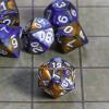 CiaraQ DND Polyhedral Dice Set with a Black Dice Bag for D&D RPG MTG Role Playing Table Games view 4