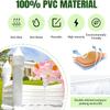 Awesmflate White Bounce House Castle with Air Blower 13FT, PVC Inflatable Bouncy Castle White Jumper Bouncy Castle Wedding Decorations Jumping Bed for Party Birthday(13FT x 11.5FT x 10FT) view 2