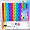COOVA Multiplication Chart Pop It - Multiplication Game Board, 12x12 Times Table Math Game Board for Kids Learning, Educational Multiplication Machine Toy view 1