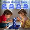 Pup Go Medium Size 4 in a Row Game for Kids Ages 3+, Classic Family Board Game for Kids & Adults, Perfect Educational Toy for Boys Girls, Portable 2-Player Strategy Games Foldable with 6 Spare Discs view 3