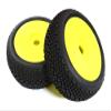 Integy 1/8 Buggy Wheel+Tire (2) Set 17mm Hex (O.D.=116mm) view 1