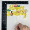 Girls Slumber Happy Birthday Cake Topper, Girls Sleepover Birthday Party Cake Dcor, Girls Pamper Party Supplies, Girl Night Out Dcor view 2