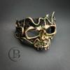 Medusa Skull Masquerade Mask - Snake Costume Devil Evil Party Mask for Halloween Cosplay & Mardi Gras view 2