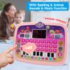 Wenbeier Kids Learning Tablet Toddler Tablet with LED Screen Teach Alphabet Numbers ABC Learning for Toddlers Electronic Learning Toy for Gifts for Boy Girl, Baby Toddler Ages 3 4 5 6 view 4