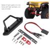 01 02 015 RC Protector, Flat Prevent Damage Perfectly Fit Effective RC Car Front Bumper Speically Designed High Hardness for Axial SCX24 1/24 RC Car Crawler view 2