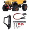 01 02 015 RC Protector, Flat Prevent Damage Perfectly Fit Effective RC Car Front Bumper Speically Designed High Hardness for Axial SCX24 1/24 RC Car Crawler view 4