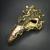 Medusa Plague Doctor Long Nose Mask Skull Masquerade Mask Snake Costume Devil Evil Party Mask Halloween Cosplay Goblin Voodoo view 3
