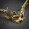 Medusa Fairy Ram Horns Masquerade Mask Snake Costume Devil Evil Party Mask Halloween Cosplay Goblin Voodoo view 2