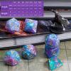 CiaraQ DND Polyhedral Dice Set with a Black Dice Bag for D&D RPG MTG Role Playing Table Games view 3