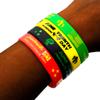 24 Packs Juneteenth Rubber Bracelets,Happy Juneteenth Party Supplies, Holiday Party Supplies Party Gifts,Juneteenth Party Favors Party Goodie Bag Fillers Stuffers view 4