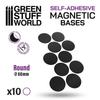 Green Stuff World for Models & Miniatures Magnetic Bases Round 60mm 10867 view 4
