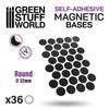 Green Stuff World for Models & Miniatures Magnetic Bases Round 32mm 10863 view 4