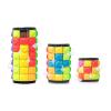 3D Puzzle Rainbow Magic Cube Fidget Toys Cylinder Rotate Slide 3 / 5 / 7 Layers Educational Games Easter Gift for Boys Girls Kids Children Adults (Pack of 3 Pieces) view 1