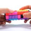 3D Puzzle Rainbow Magic Cube Fidget Toys Cylinder Rotate Slide 3 / 5 / 7 Layers Educational Games Easter Gift for Boys Girls Kids Children Adults (Pack of 3 Pieces) view 2