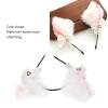 Cat Ears Headwear, Rabbit Ears Headband Comfortable Wear for Girls for Daily Wear for Halloween for Women(white) view 2