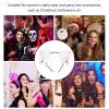 Cat Ears Headwear, Rabbit Ears Headband Comfortable Wear for Girls for Daily Wear for Halloween for Women(white) view 4