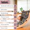 Kidodido Climbing Arch Cushion Only | Cushion for Toddler Climbing Arch | Montessori Rocker | Toddler Floor Pillow for Kids (Space) view 2
