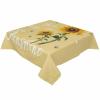ZOE GARDEN Square Tablecloth Waterproof & Stainproof Tablecloths, Yellow Sunflower and Bee Washable Polyester Table Cloth Wrinkle-Free Fabric Table Cover for Dining/Party/Wedding You are Sunshine view 2