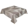 ZOE GARDEN Square Tablecloth Waterproof & Stainproof Tablecloths, Geometric Triangle Washable Polyester Table Cloth Wrinkle-Free Fabric Table Cover for Dining/Party/Wedding Abstract Graphic Arts view 1