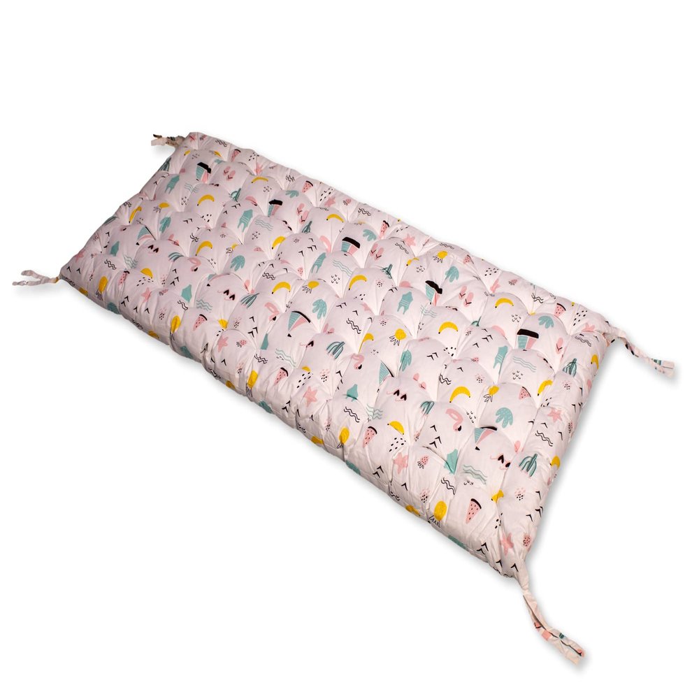Kidodido Climbing Arch Cushion Only | Cushion for Toddler Climbing Arch | Montessori Rocker | Toddler Floor Pillow for Kids (Flamingo)