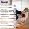 Kidodido Climbing Arch Cushion Only | Cushion for Toddler Climbing Arch | Montessori Rocker | Toddler Floor Pillow for Kids (Flamingo) view 3
