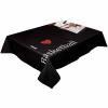 ZOE GARDEN Rectangle Tablecloth Waterproof & Stainproof Tablecloths, Basketball Sport Washable Polyester Table Cloth Wrinkle-Free Fabric Table Cover for Dining/Party/Wedding Black view 2