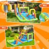 HONEY JOY Giant Inflatable Bounce House & Water Park - 8 in 1 Fun for Kids and Adults - Climbing, Slides, Splash Pool - Backyard Outdoors view 3
