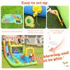 HONEY JOY Giant Inflatable Bounce House & Water Park - 8 in 1 Fun for Kids and Adults - Climbing, Slides, Splash Pool - Backyard Outdoors view 4