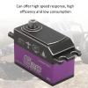 Xirfuni Digital Servo, RC Servo High Speed Response 20KG Metal Gear for 1/10 RC Vehicles view 2