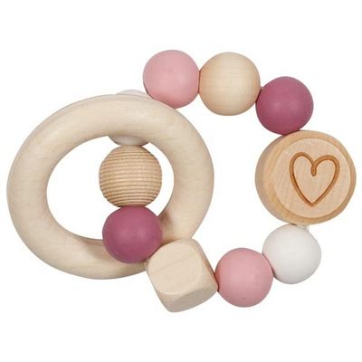 Goki Grasping Toy Elastic Heart