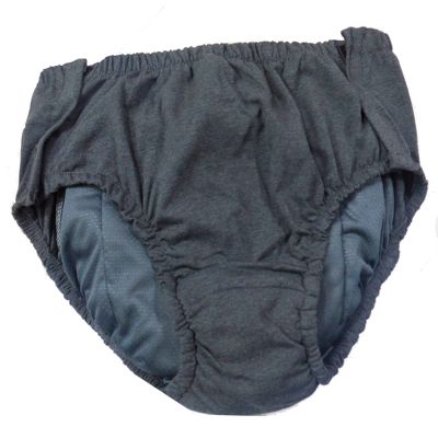 AEOIH Panties Cotton Adult Waterproof Can Wash Cloth Cover Older Urine Does Not Wet Diaper Pants Incontinence Woman Underpants, Easy to Clean (Color : B, Size : L-L)