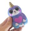 1 Small Sloth Mystical Animal with Horn and Wings Slow Rise Squishies Slow Rise Foam - Scented Sensory, Stress, Fidget Toy (1 Sloth (Random Color)) view 1