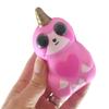 1 Small Sloth Mystical Animal with Horn and Wings Slow Rise Squishies Slow Rise Foam - Scented Sensory, Stress, Fidget Toy (1 Sloth (Random Color)) view 4