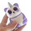 1 Small Panda Mystical Animal with Horn and Wings Slow Rise Squishies Slow Rise Foam - Scented Sensory, Stress, Fidget Toy (1 Panda (Random Color)) view 3