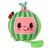 AI ACCESSORY INNOVATIONS Cocomelon Plush Watermelon Toddler Backpack with Detachable Safety Leash, Anti Lost Safety Harness 10 Bag for kids view 1