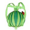 AI ACCESSORY INNOVATIONS Cocomelon Plush Watermelon Toddler Backpack with Detachable Safety Leash, Anti Lost Safety Harness 10 Bag for kids view 3
