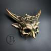 Medusa Devil Villain Ram Horns Masquerade Mask Snake Costume Evil Party Mask Halloween Cosplay Goblin Voodoo view 4