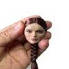 1/6 Scale Female Head Sculpt,Girl Soldier Braid Hair Head Carved for 12'' Phicen TBLeague VC Action Figure view 1