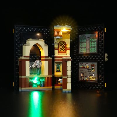 Brick Shine Light kit for Hogwarts Moment: Defense Class 76397(Model Set is not Included) (Classic)