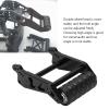 VGEBY RC Rear Wheelie Bar Assembly, Aluminum RC Rear Up Wheel Bar for LMT Solid AXLE 4WD LOS04022 1/8 RC Car(Black) view 4