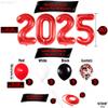 KatchOn, Red and Black Graduation Decorations 2025 Set - Pack of 40 | Red 2025 Balloons, Congrats Grad Banner | Grad Decorations Class of 2025 | Graduation Decorations 2025 view 2